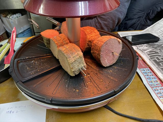 大阪の街中でBBQ人気メニューの試作品を作りました。